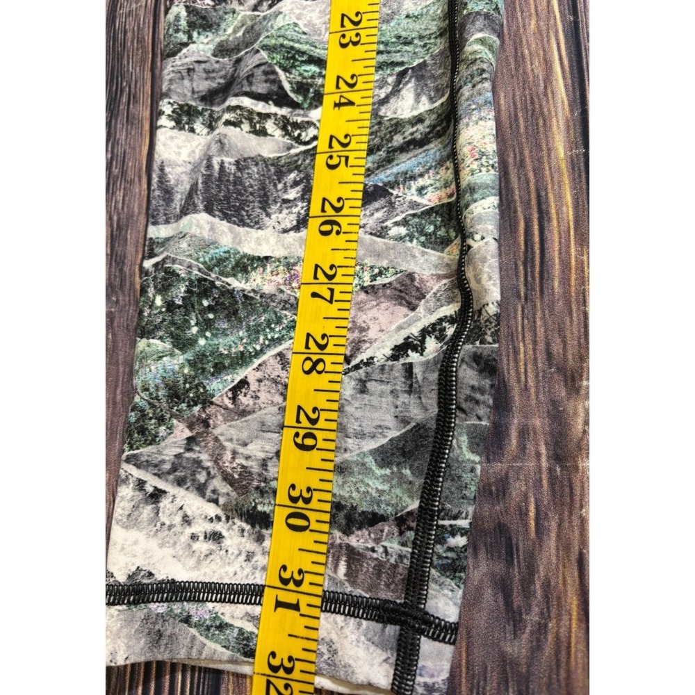 Lululemon Align Leggings Womens Size 8 Mountains cape Print Yoga Running Pants - Picture 7 of 14